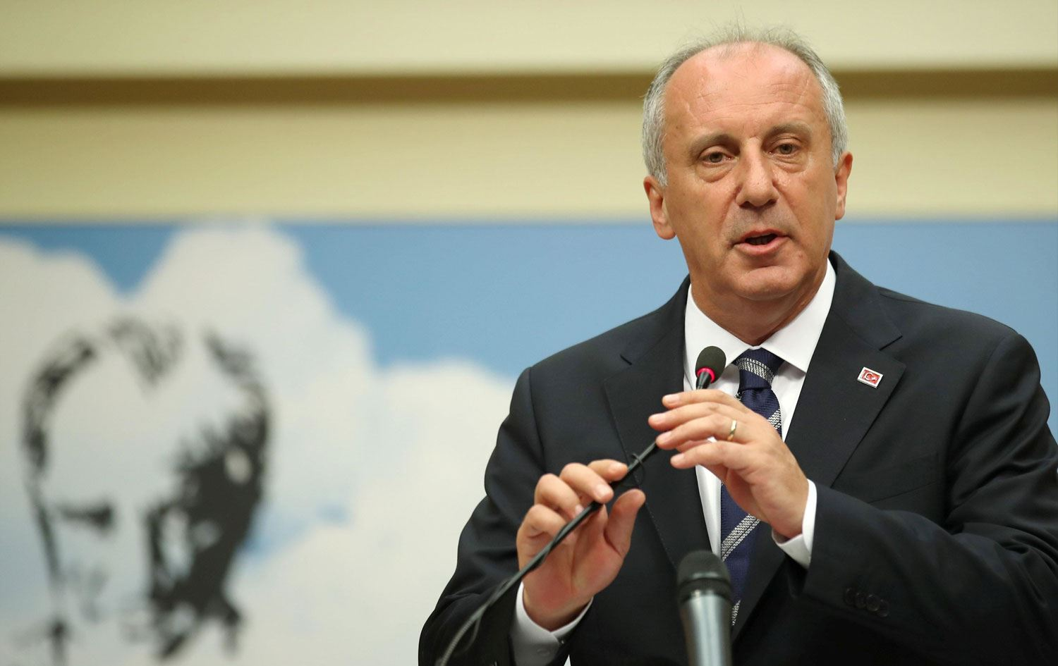Muharrem İnce'den 'silah bırakma' çıkışı